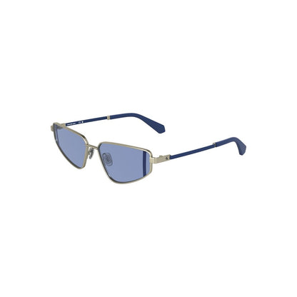 Calvin Klein Gray Metal Women Sunglasses