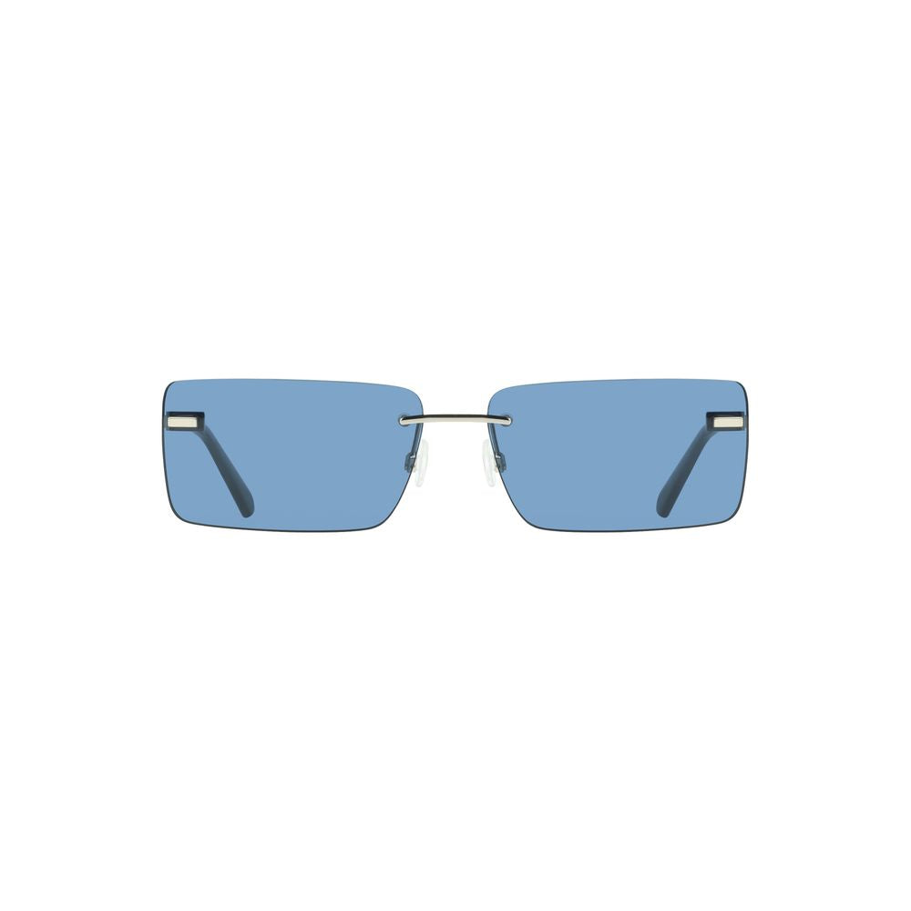 Calvin Klein Blue Metal Women Sunglasses