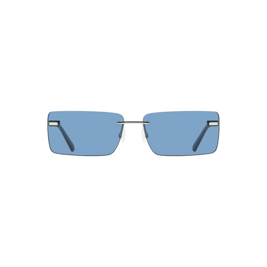Calvin Klein Blue Metal Women Sunglasses