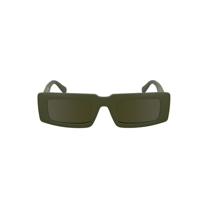Calvin Klein Green Bio Based Fabric Sunglasses