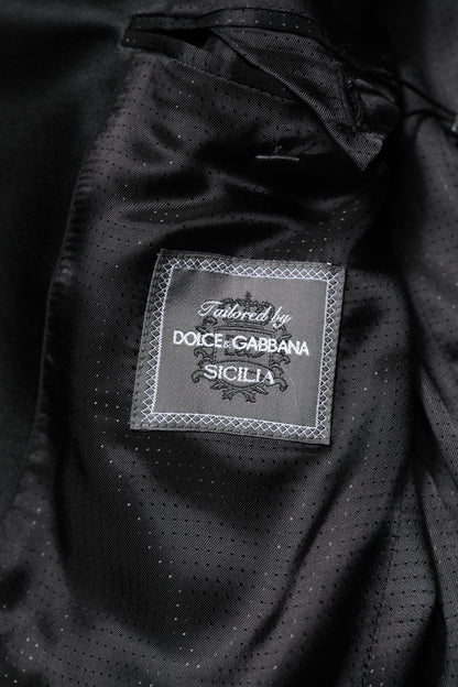 Dolce & Gabbana Purple SICILIA Sequin Embellished Coat Jacket