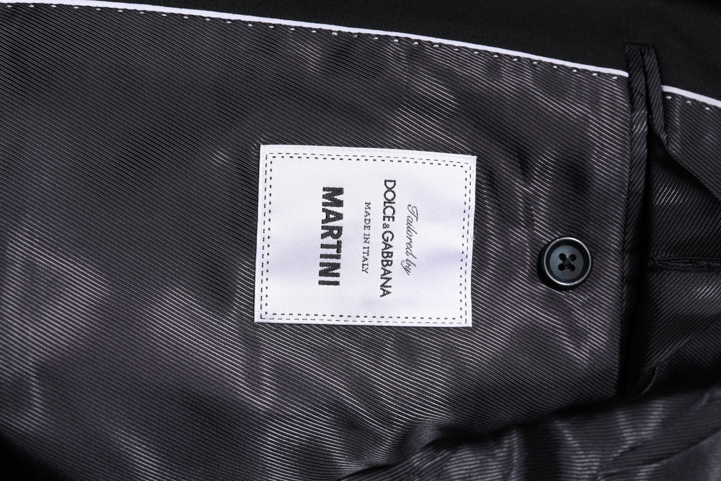 Dolce & Gabbana MARTINI Black Wool Blazer Coat Jacket