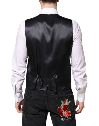 Dolce & Gabbana Dark Blue MARTINI Wool Suit - 2 Piece Jacket & Vest