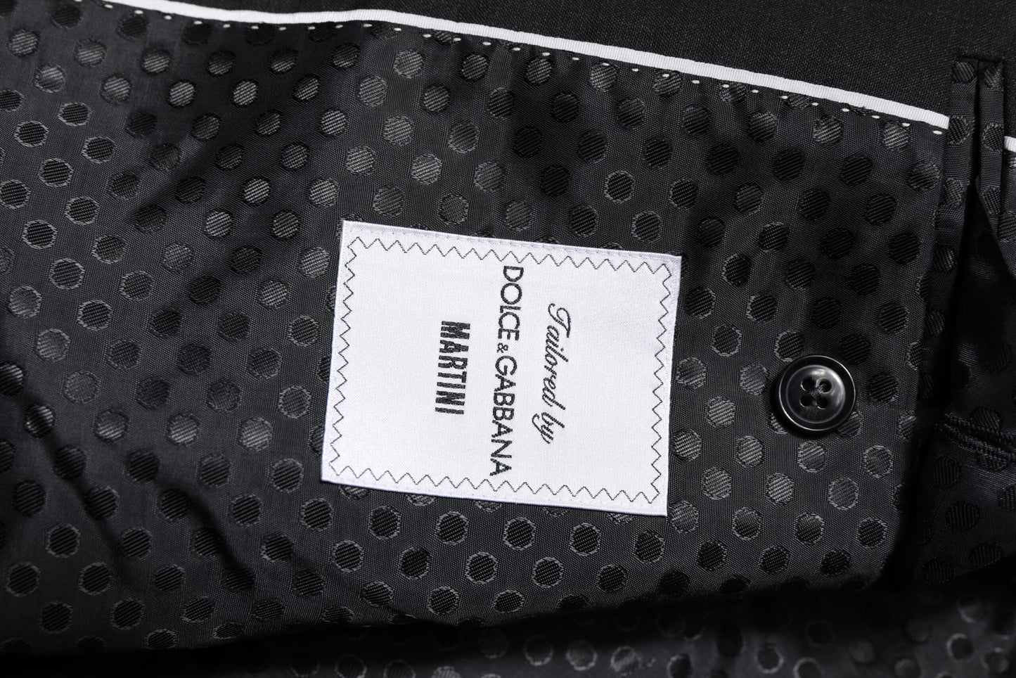 Dolce & Gabbana MARTINI Dark Gray Single Breasted Jacket
