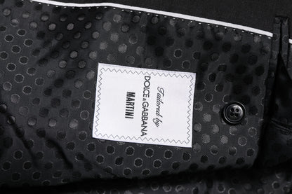 Dolce & Gabbana MARTINI Dark Gray Single Breasted Jacket