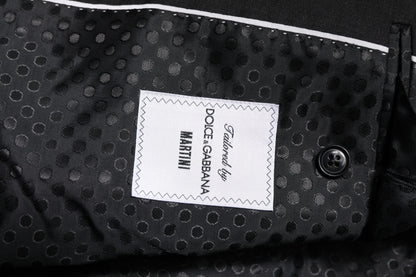 Dolce & Gabbana MARTINI Dark Gray Single Breasted Jacket