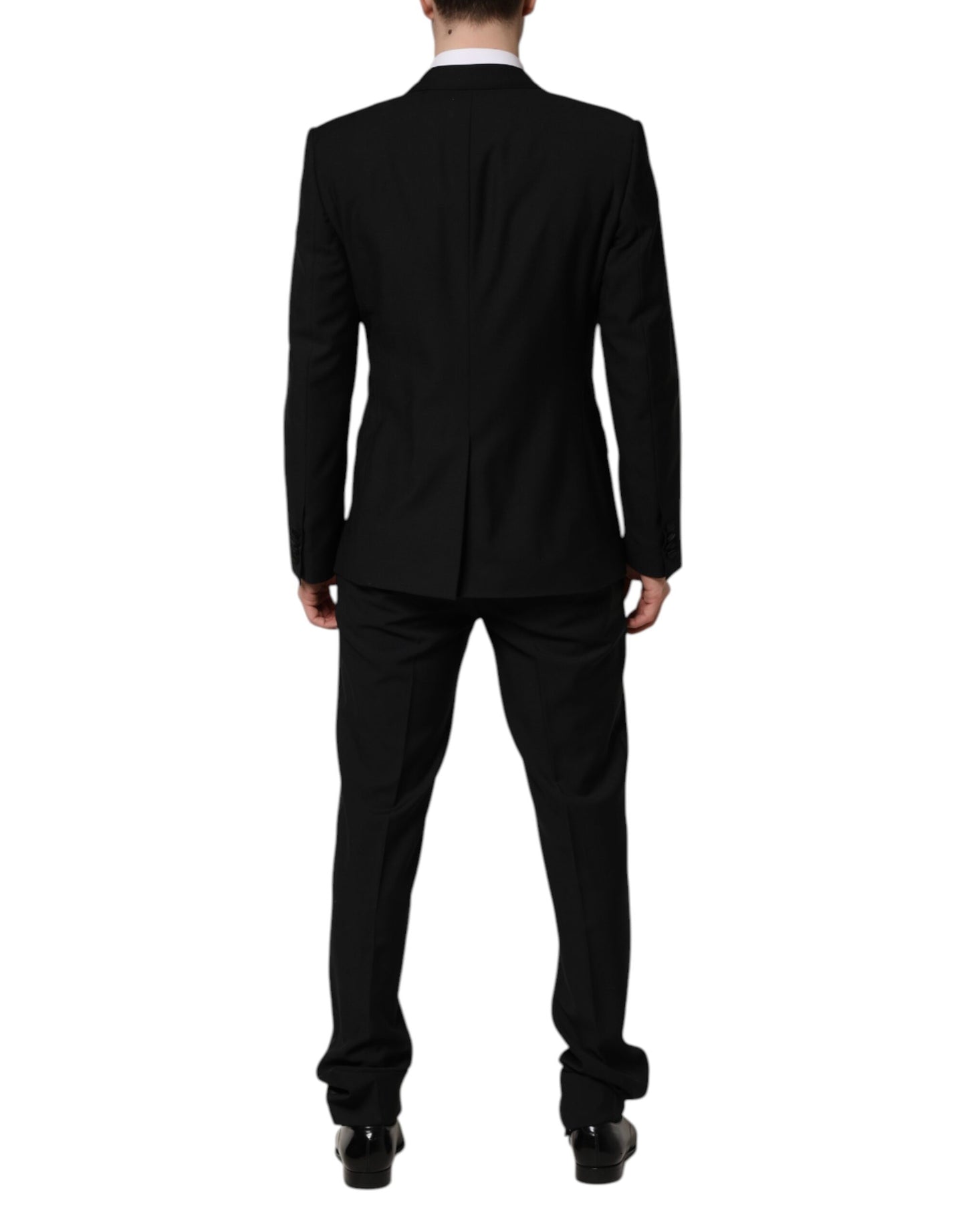 Dolce & Gabbana Black MARTINI Crystal Embellished 3-Piece Suit