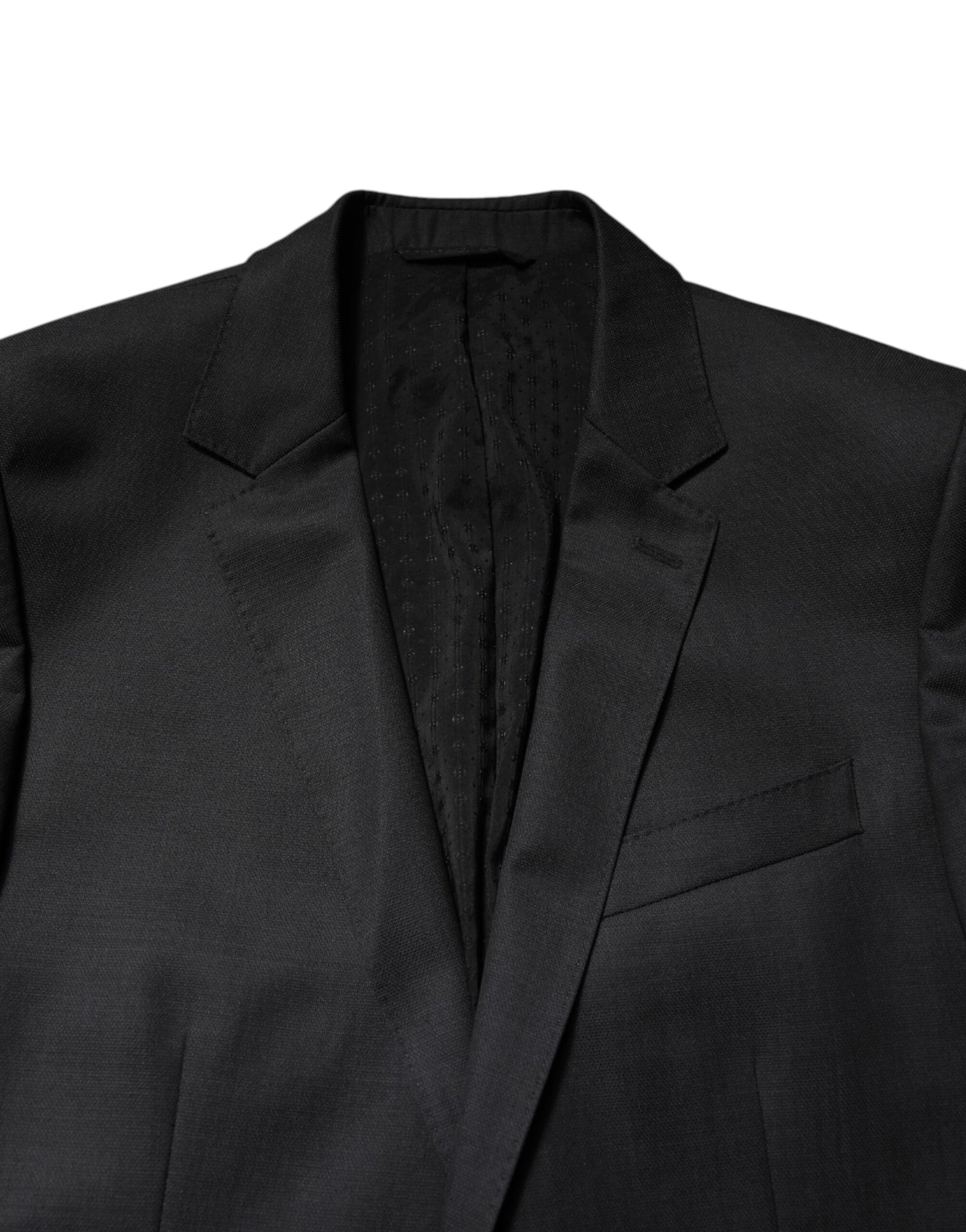 Dolce & Gabbana Dark Gray MARTINI 2-Piece Suit