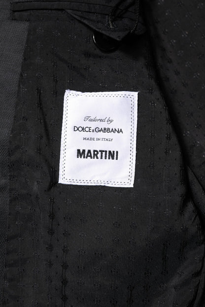 Dolce & Gabbana Dark Gray MARTINI 2-Piece Suit