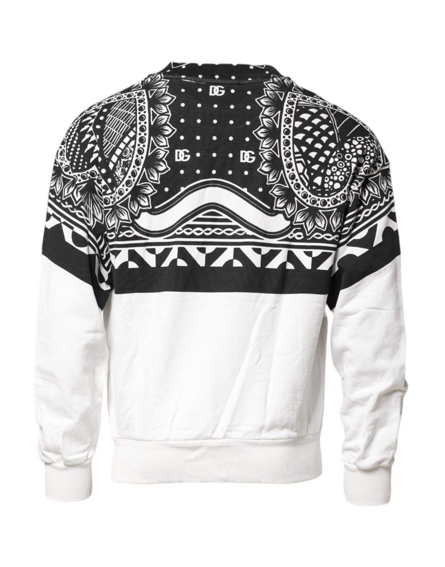 Dolce & Gabbana Bandana Print Cotton Sweatshirt for Men