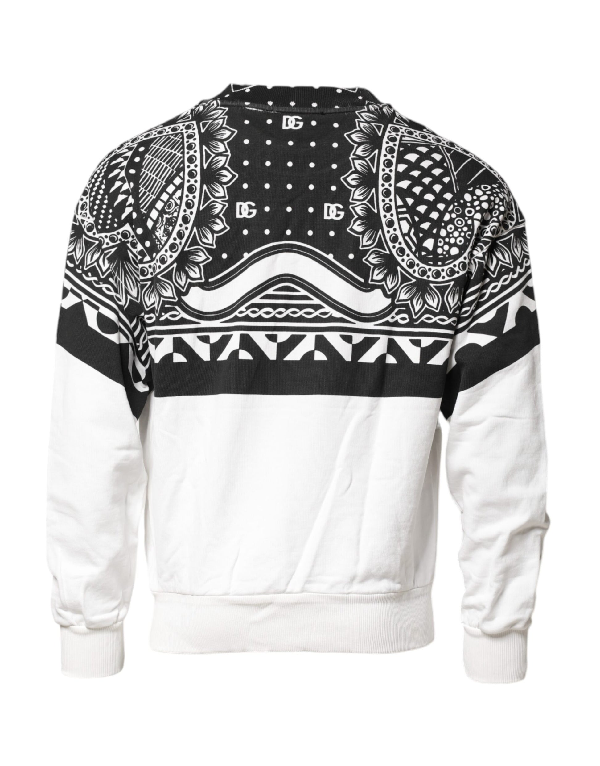 Dolce & Gabbana Bandana Print Cotton Sweatshirt for Men
