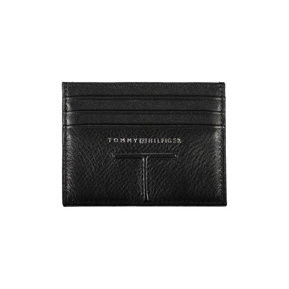 Tommy Hilfiger Black Leather Men’s Wallet