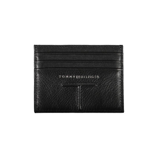 Tommy Hilfiger Black Leather Men’s Wallet