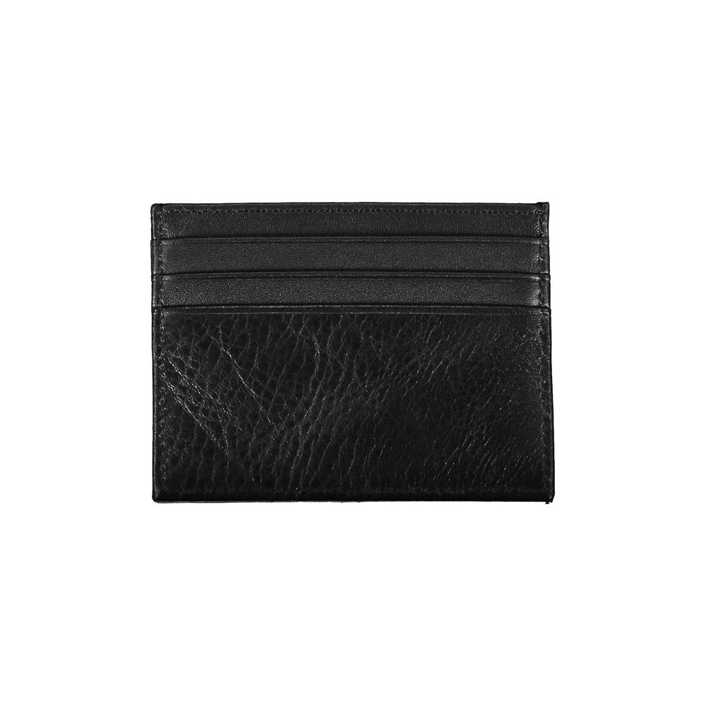 Tommy Hilfiger Black Leather Men’s Wallet