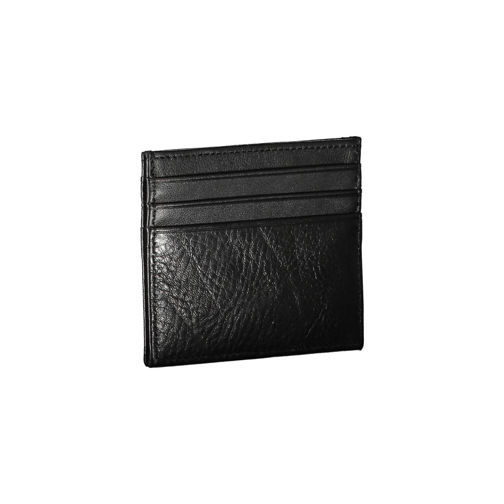 Tommy Hilfiger Black Leather Men’s Wallet