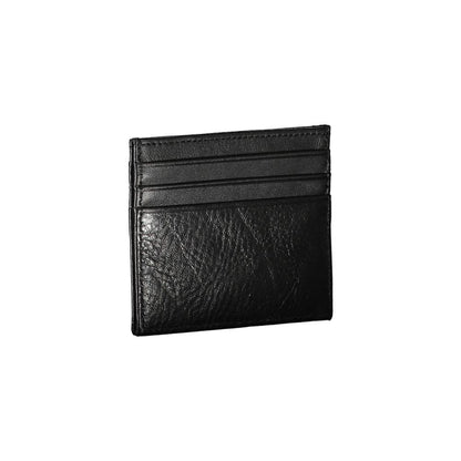 Tommy Hilfiger Black Leather Men’s Wallet