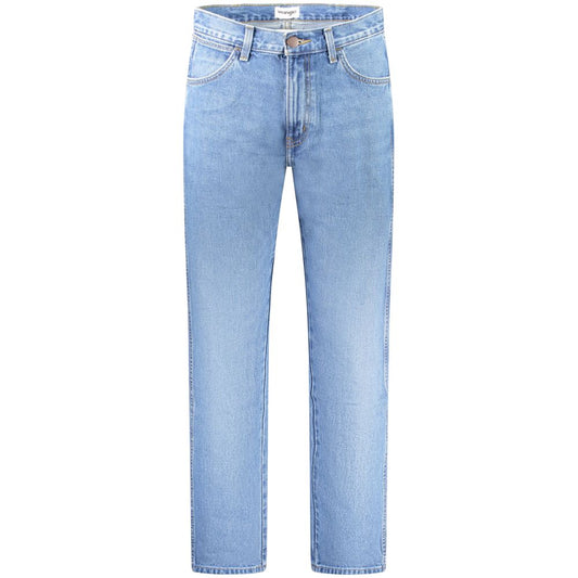 Wrangler Blue Cotton Jeans - Frontier 880 Relaxed Straight