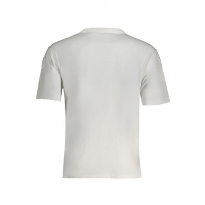 K-WAY White Cotton T-Shirt - Classic Comfort and Style