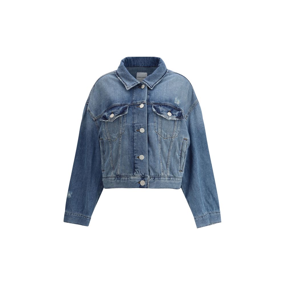 PINKO Contemporary Denim Jacket