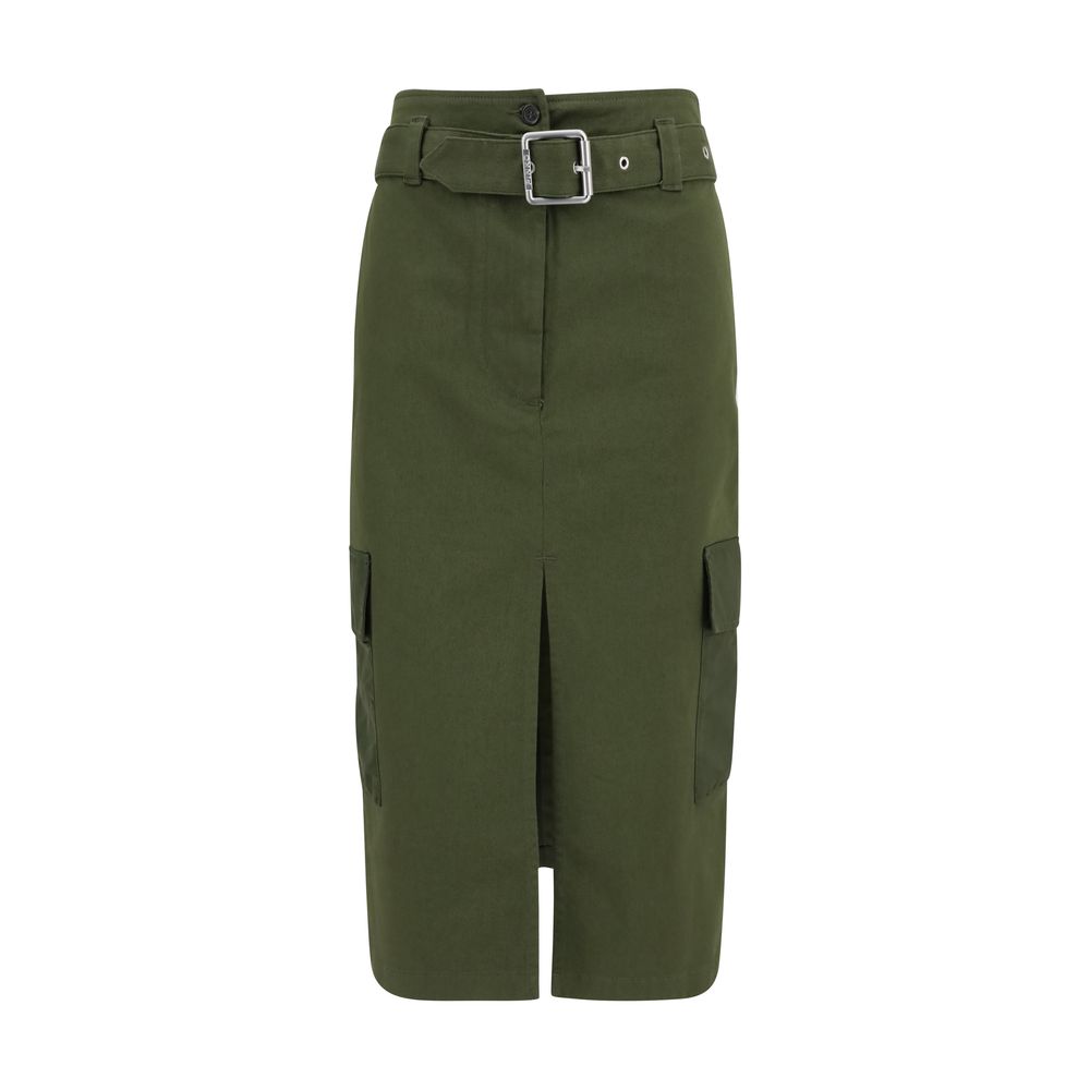PINKO Cargo Midi Skirt - Contemporary Utility Chic