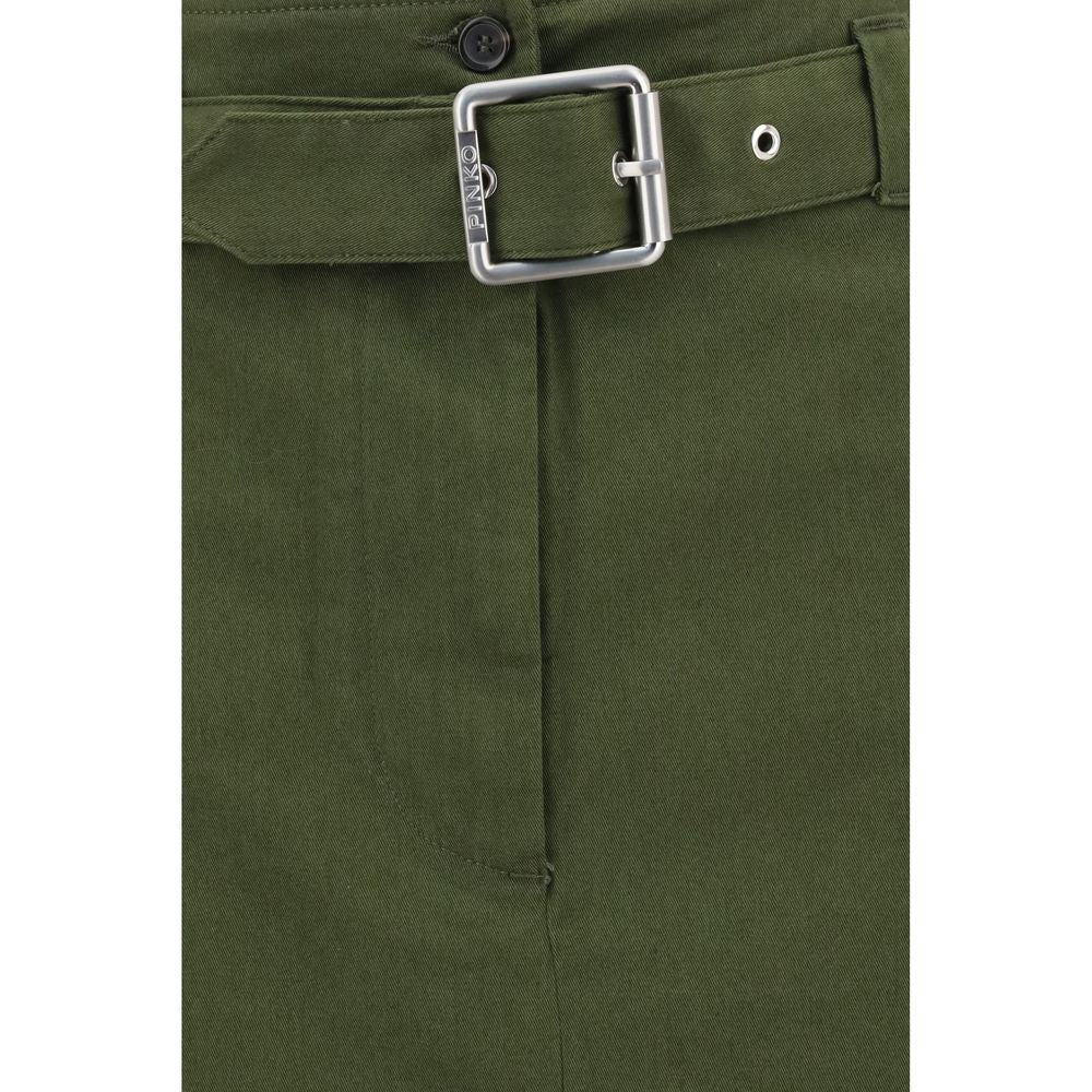 PINKO Cargo Midi Skirt - Contemporary Utility Chic