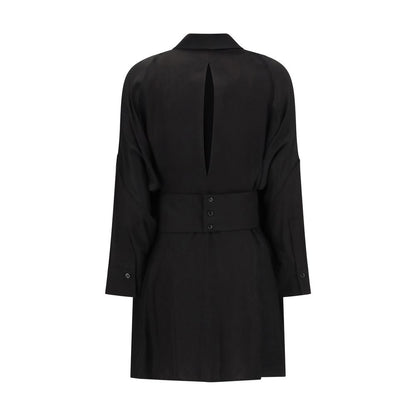 PINKO Short Chemisier Dress – Contemporary Elegance Meets Edgy Design