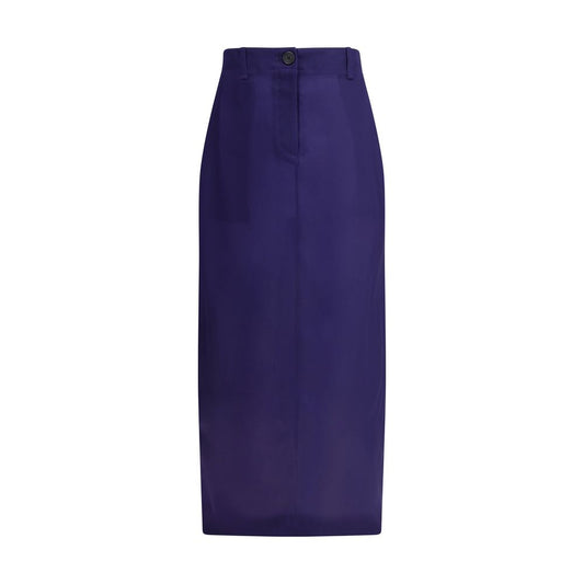 Khaite Lucian Midi Skirt