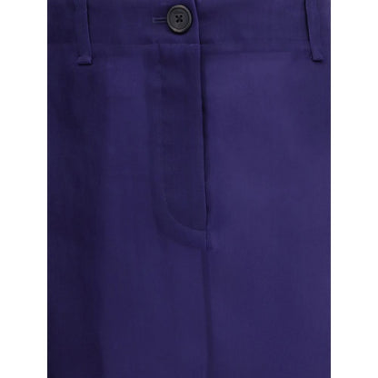 Khaite Lucian Midi Skirt