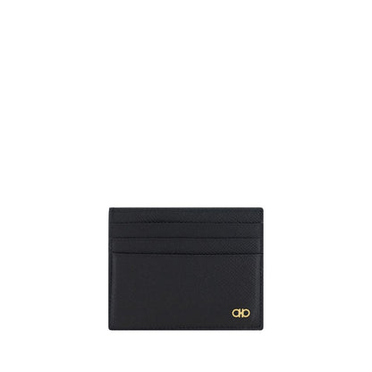 Ferragamo Leather Card Holder - Timeless Elegance