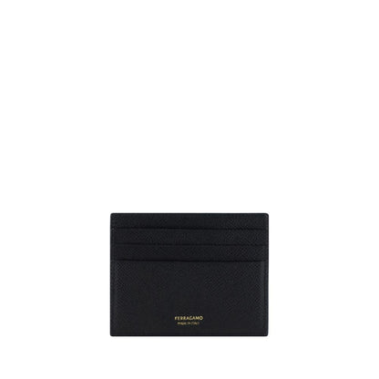 Ferragamo Leather Card Holder - Timeless Elegance