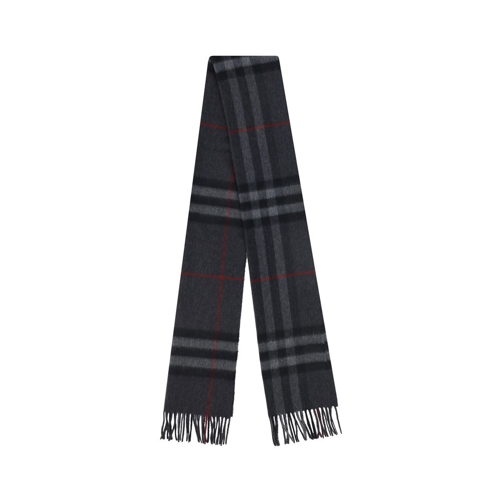 Burberry Cashmere Scarf with Archivio Check Pattern