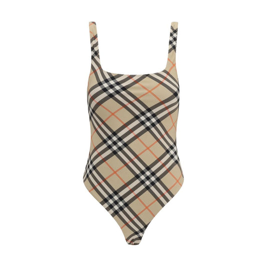 Burberry Check One Piece Swimsuit
