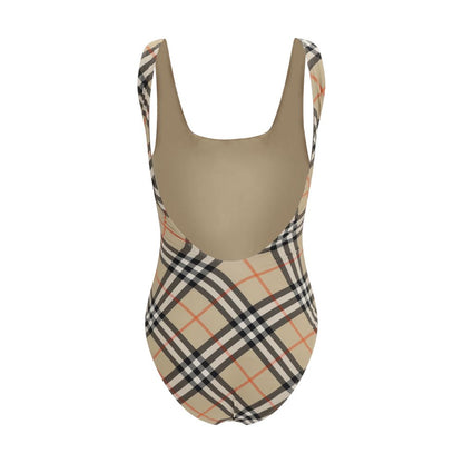 Burberry Check One Piece Swimsuit