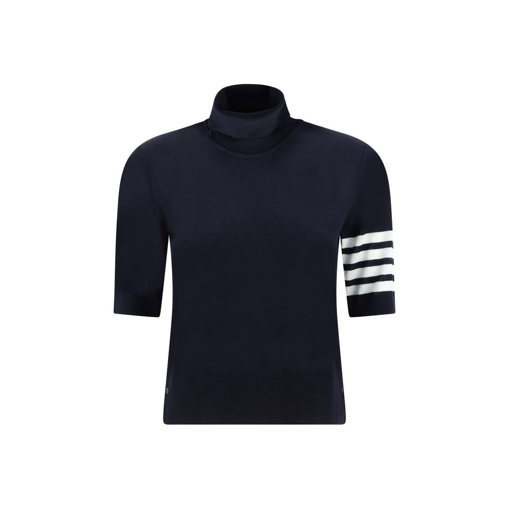 Thom Browne Virgin Wool Turtleneck Sweater