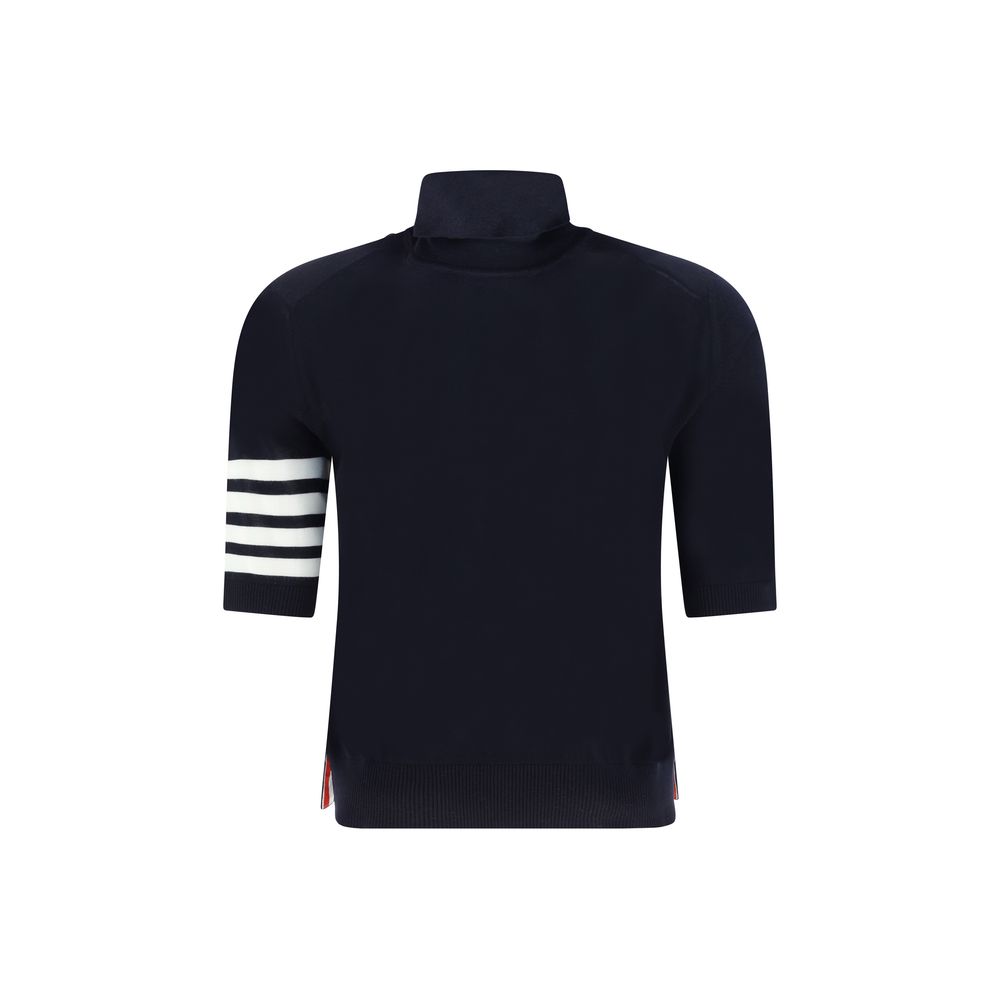 Thom Browne Virgin Wool Turtleneck Sweater