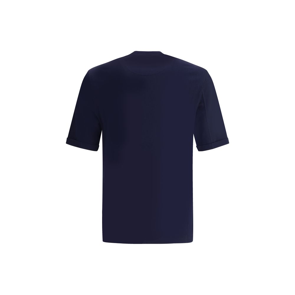 Brunello Cucinelli Monochrome Cotton T-Shirt