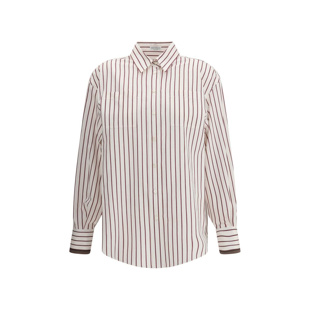 Brunello Cucinelli Classic Striped Shirt