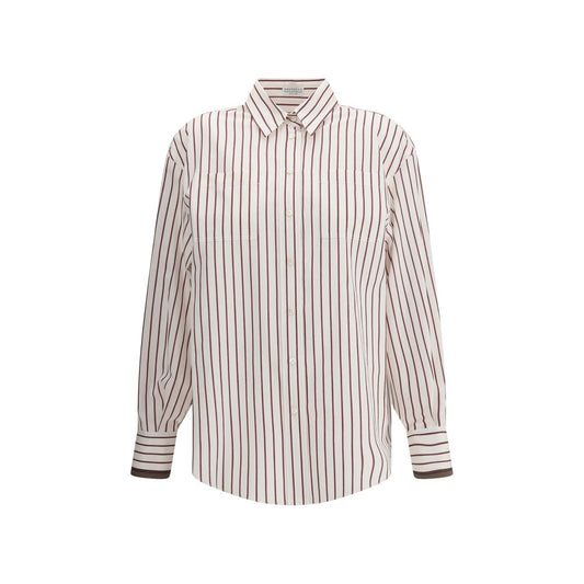 Brunello Cucinelli Classic Striped Shirt
