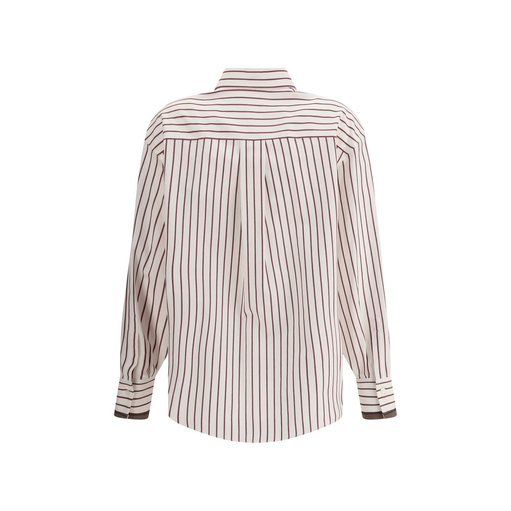 Brunello Cucinelli Classic Striped Shirt