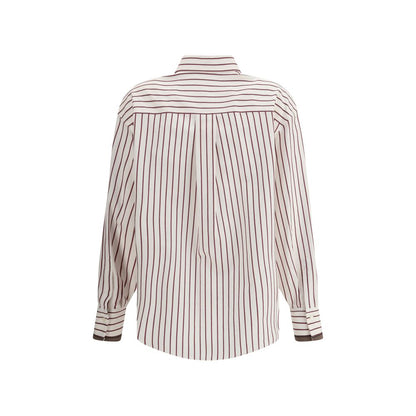 Brunello Cucinelli Classic Striped Shirt