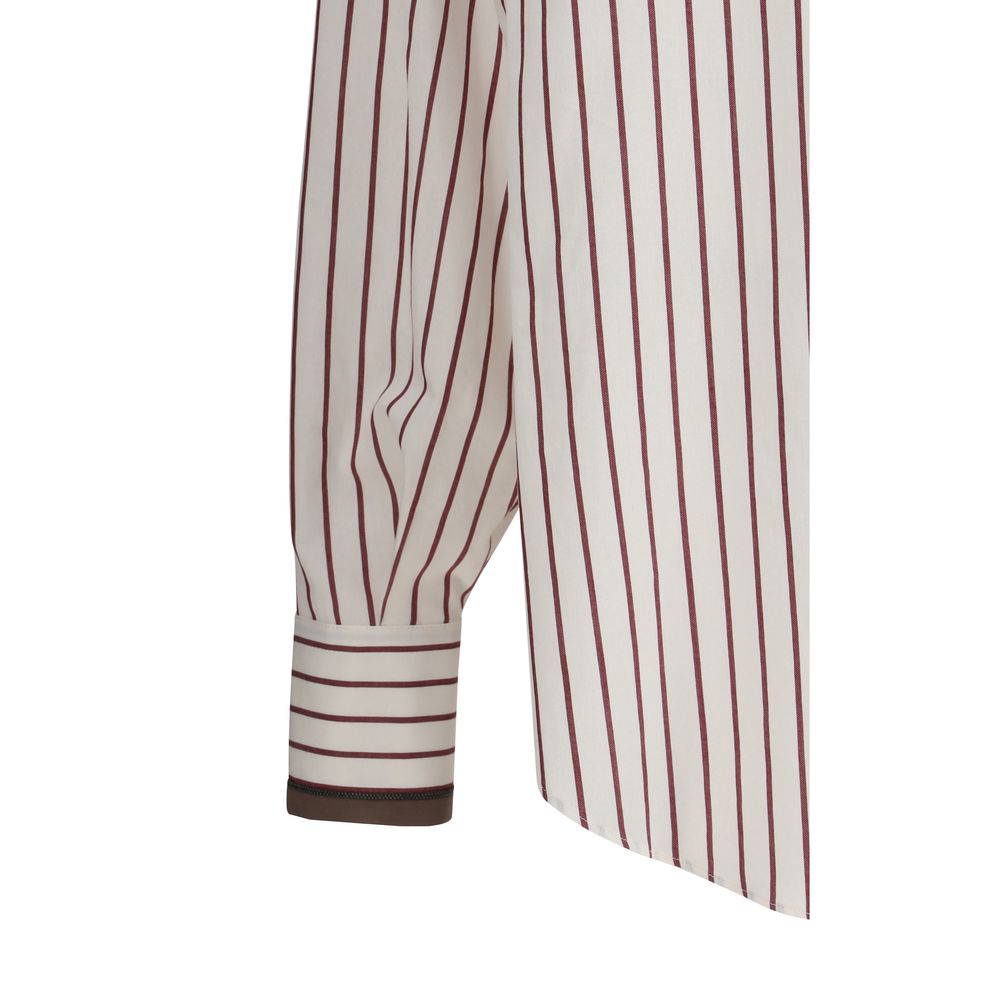 Brunello Cucinelli Classic Striped Shirt