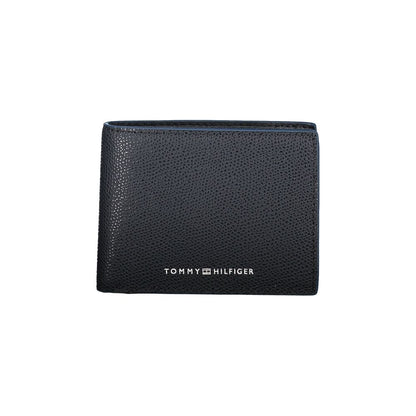 Tommy Hilfiger Blue Leather Men’s Wallet