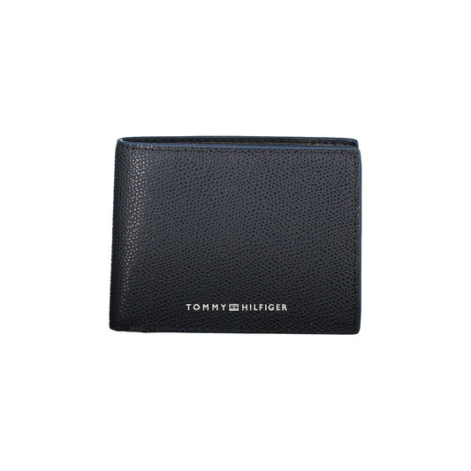 Tommy Hilfiger Blue Leather Men’s Wallet
