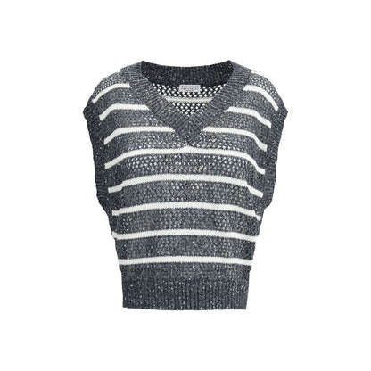 Brunello Cucinelli Striped Vest
