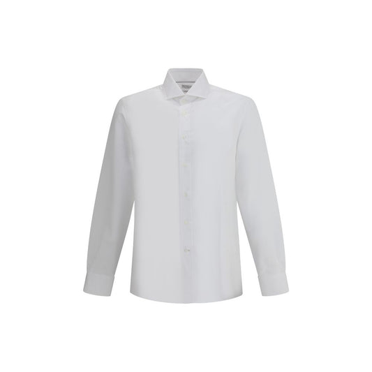 Brunello Cucinelli Cotton and Linen Shirt