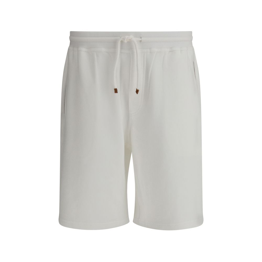 Brunello Cucinelli Cotton Tracksuit Shorts