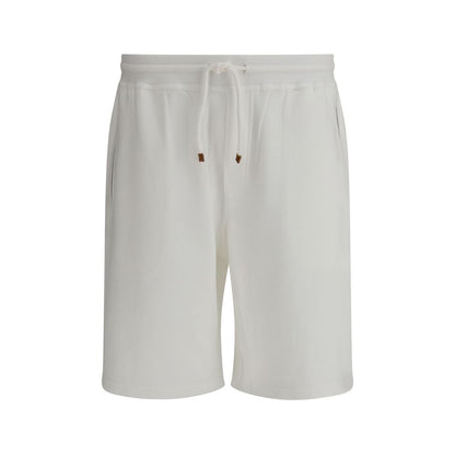 Brunello Cucinelli Cotton Tracksuit Shorts