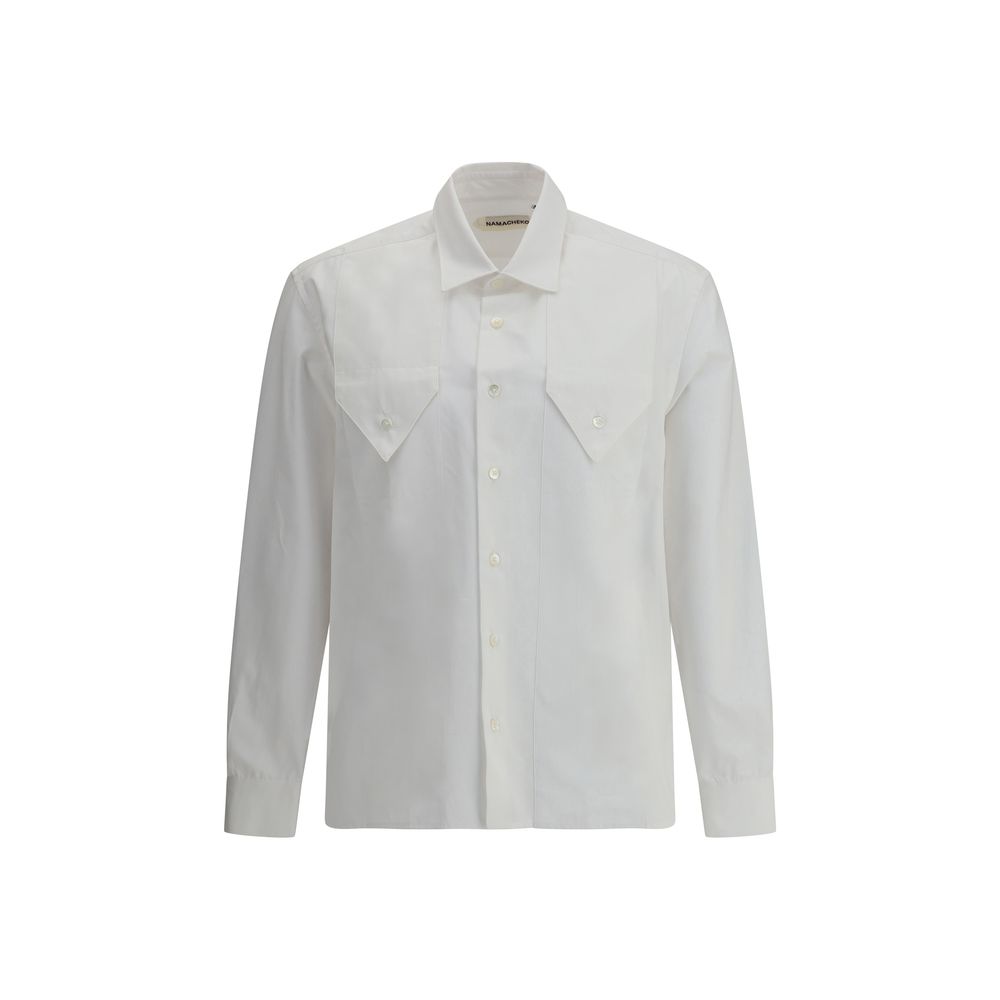 Namacheko Cotton Shirt: Contemporary Elegance