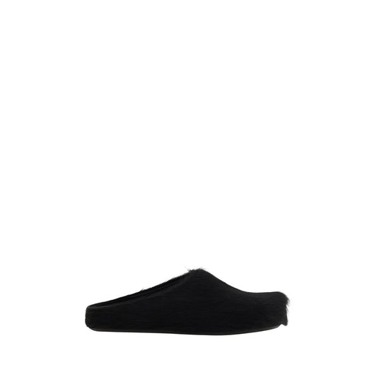 Marni Fussbett Mules - Eccentric Leather Slip-Ons