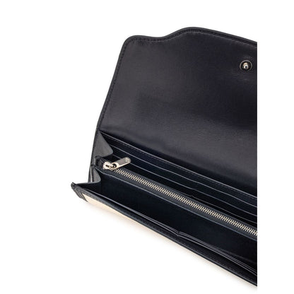 Loro Piana Beige Fabric and Leather Wallet